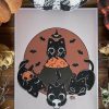 Styles * | Budget Pvmpkin Art Cats Cat Coven | Print