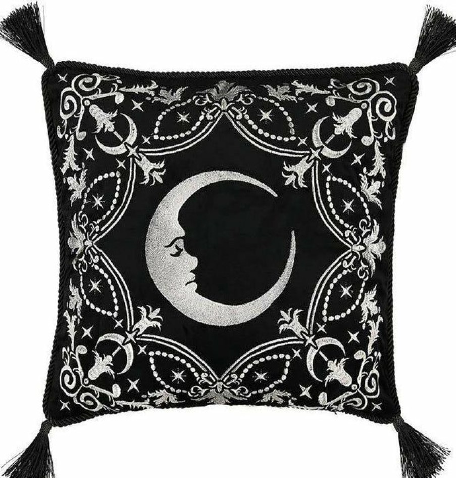 Homewares * | Outlet Restyle Gothic Homewares Crescent | Cushion Cover