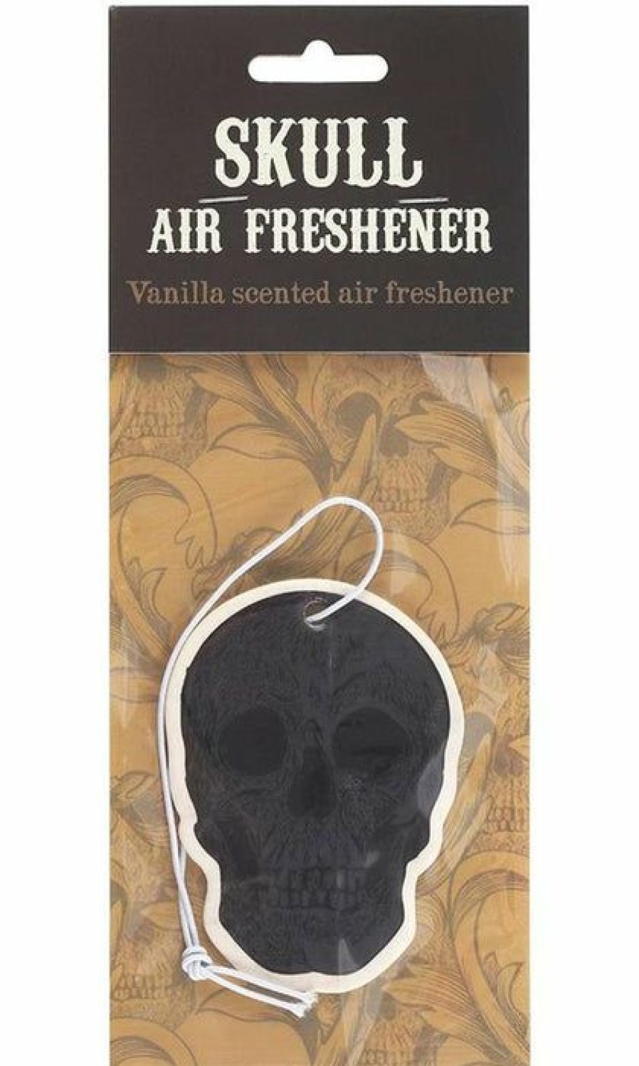 Styles * | Budget Gothic Gifts Halloween Skull Vanilla Scented | Air Freshener