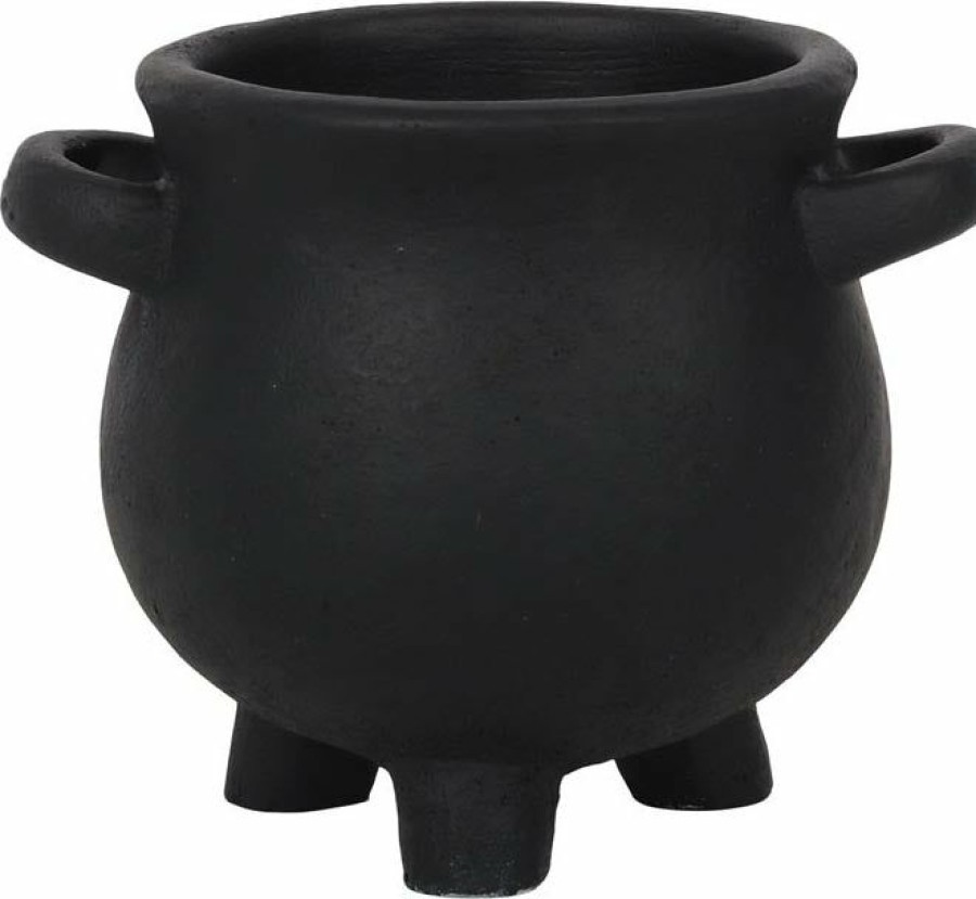 Accessories * | Promo Gothic Gifts Herbs For Spells [Small] | Cauldron Plant Pot*