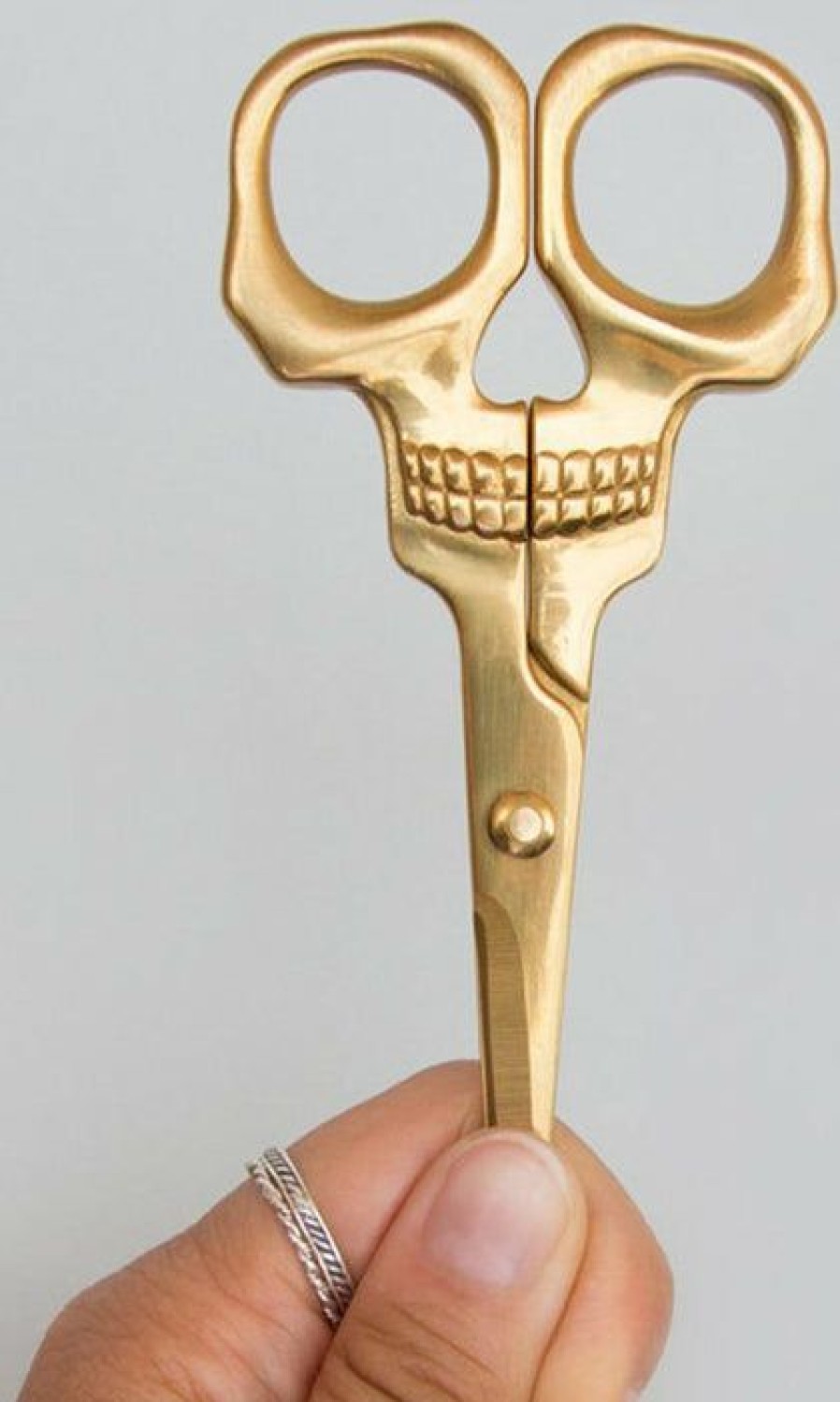 Styles * | Hot Sale Suck Uk Halloween Skull | Scissors