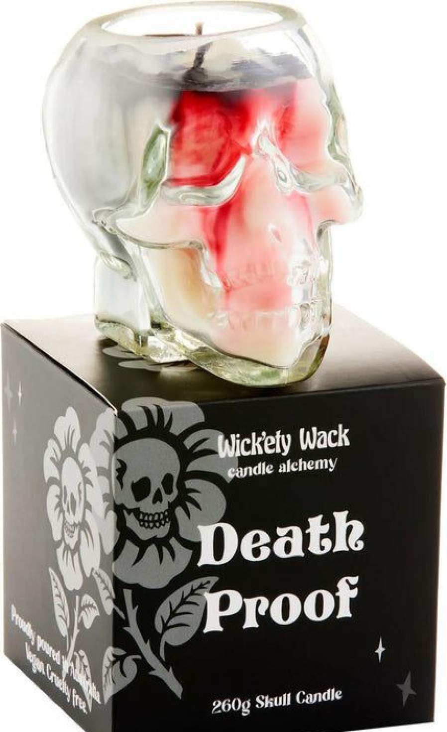 Homewares * | Outlet Wick'Ety Wack Gothic Homewares Death Proof [Nag Champa] | Candle