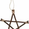 Styles * | Buy Gothic Gifts Pentacles & Pentagrams Willow Branch | Pentagram [20Cm]