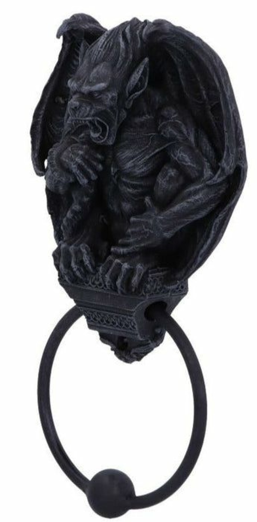 Homewares * | Promo Nemesis Now Gothic Homewares Grotesque Greeting | Door Knocker