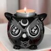 Styles * | Wholesale Killstar The Moon Owl | Candle Holder*