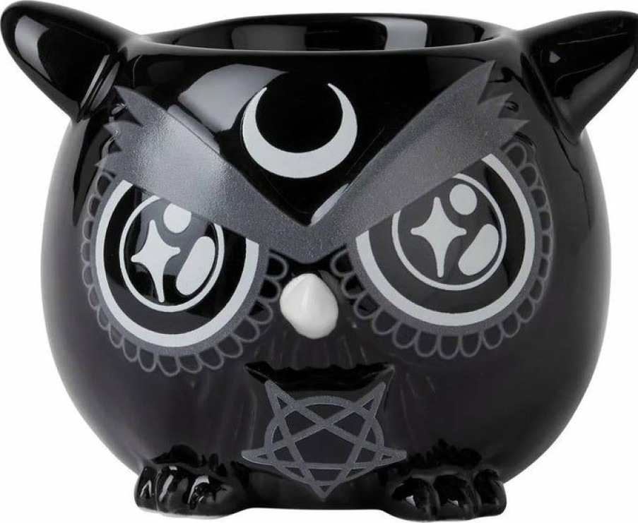 Styles * | Wholesale Killstar The Moon Owl | Candle Holder*