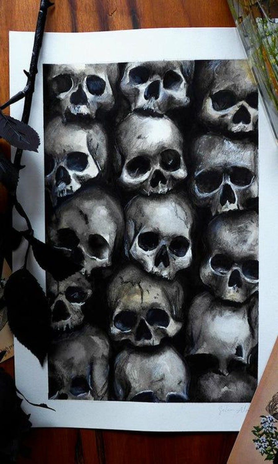 Homewares * | Wholesale Selin Ala Art Gothic Homewares Catacombs | Art Print