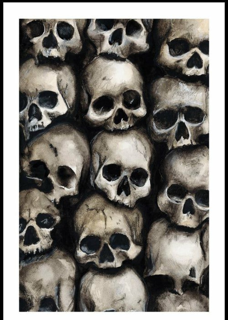 Homewares * | Wholesale Selin Ala Art Gothic Homewares Catacombs | Art Print