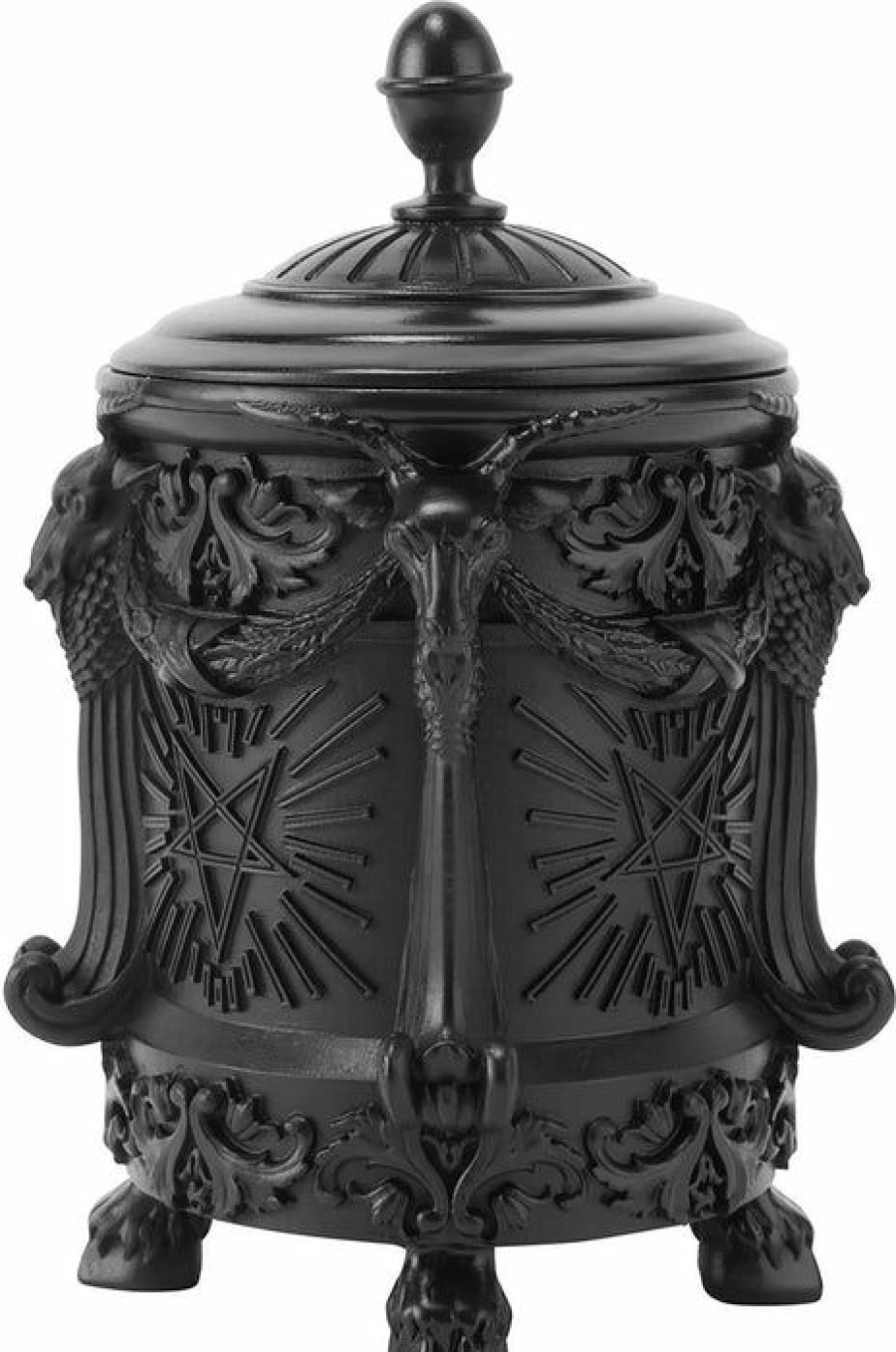 Homewares * | Best Sale Killstar Gothic Homewares Lord Of Night | Urn [Medium]"