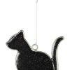 Styles * | Best Reviews Of Gothic Gifts Cats Mystical Black Cat | Suncatcher