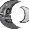 Styles * | Top 10 Alchemy Gothic The Moon Black Moon | Hand Mirror*