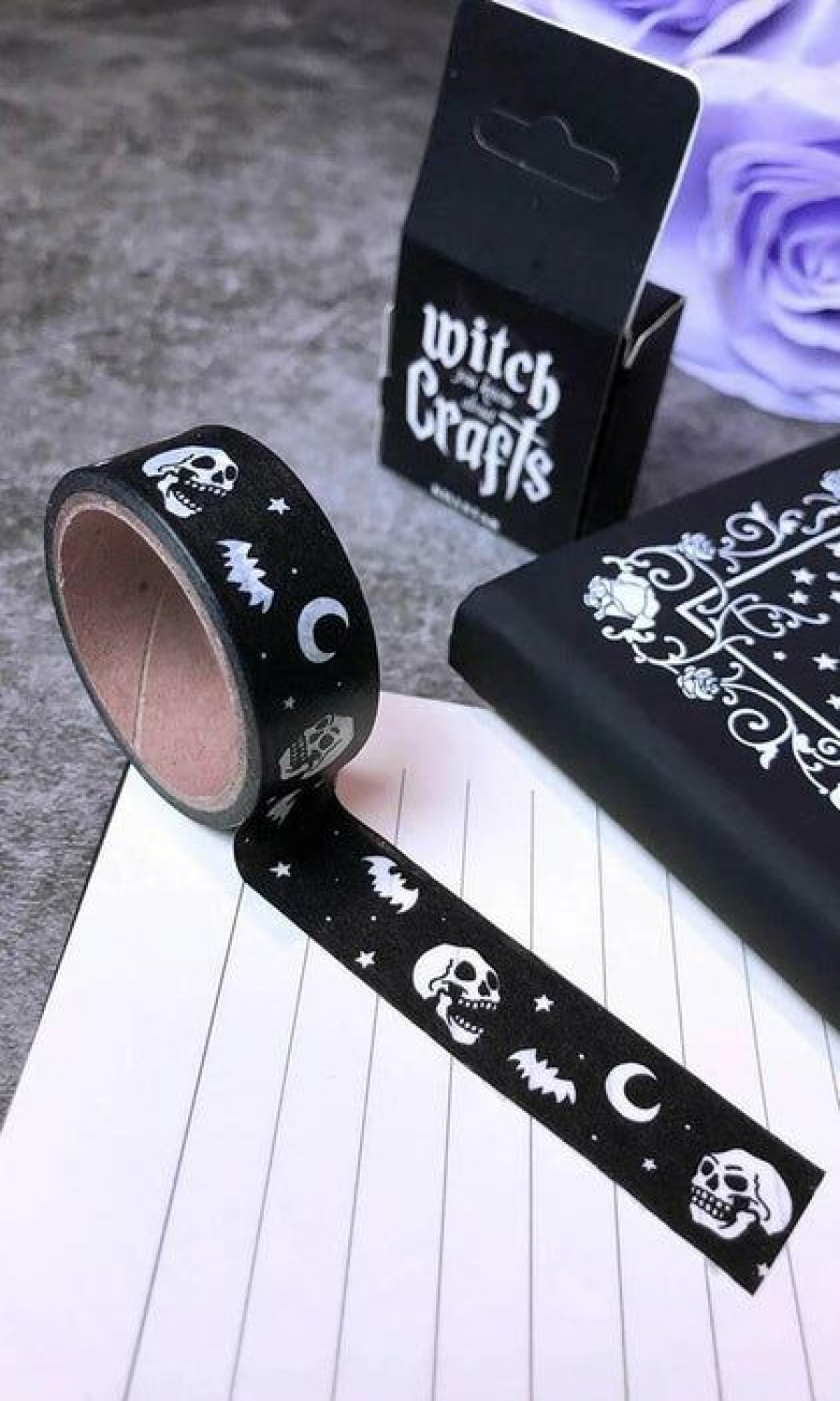 Homewares * | Best Deal Killstar Gothic Homewares Ghoul School | Craft Tape