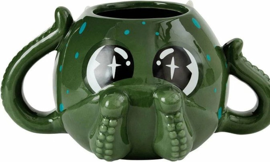 Homewares * | Best Pirce Killstar Gothic Homewares Cthulhu [Green] | Mug"