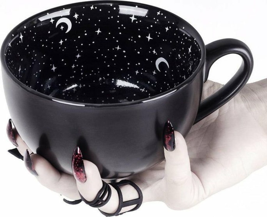 Homewares * | Flash Sale Rogue And Wolf Gothic Homewares Midnight | Mug"