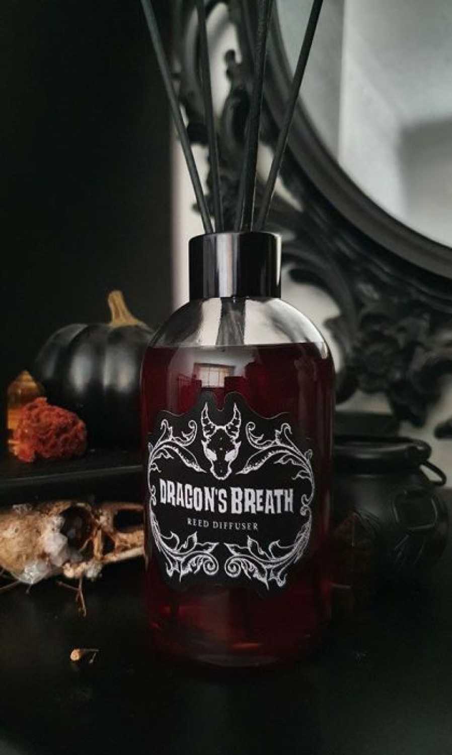 Homewares * | Brand New Wixcraft Candles Gothic Homewares Dragon'S Breath | Reed Diffuser