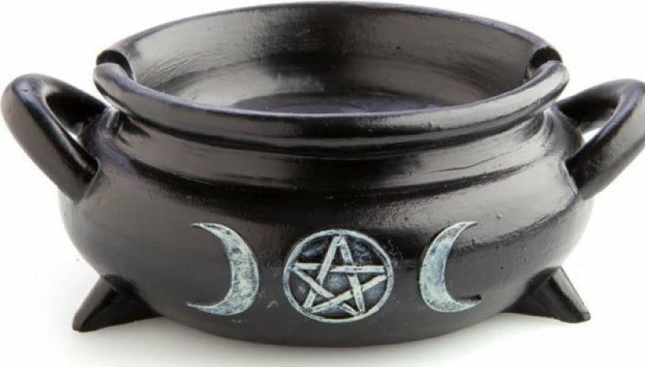 Homewares * | Top 10 Homewares Gothic Homewares Witches' Cauldron | Incense Burner Tray