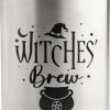 Homewares * | Budget Homewares Gothic Homewares Witches' Brew Metal | Flask