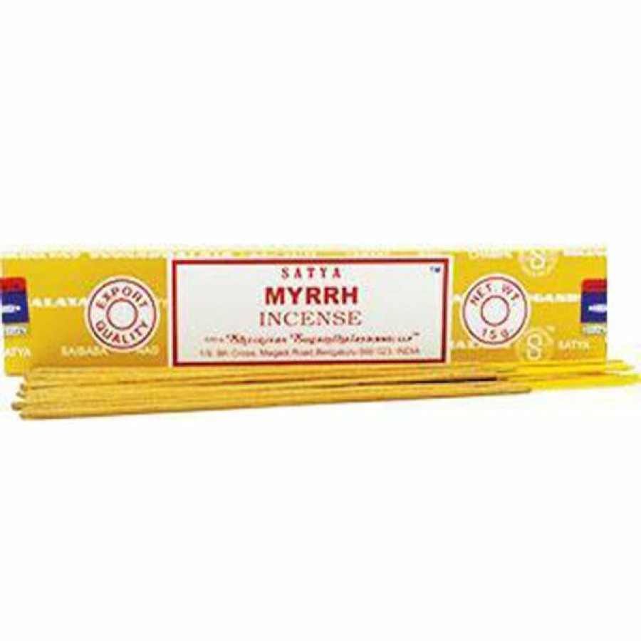 Styles * | Flash Sale Satya Incense Witchcraft Myrrh | Incense Sticks