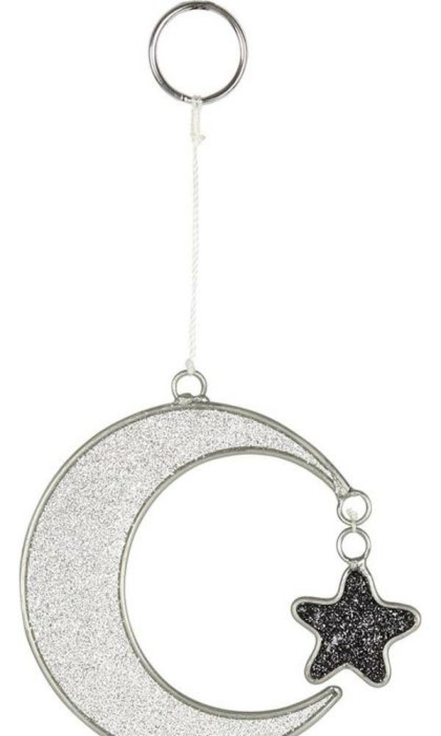 Styles * | Best Deal Gothic Gifts The Moon Mystical Crescent Moon | Suncatcher