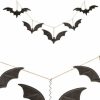 Styles * | Best Deal Gothic Gifts Bats Glitter Bat | Metal Garland*