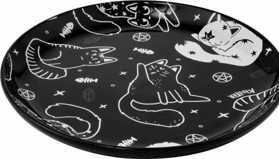 Styles * | Hot Sale Killstar Cats Catnap | Plate"*