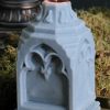 Homewares * | Best Pirce The Blackened Teeth Gothic Homewares Gravemarker | Candle