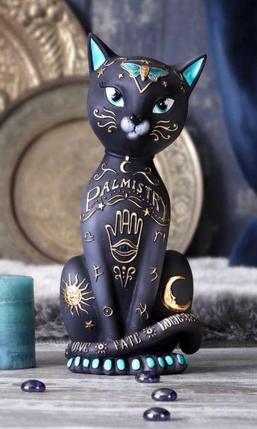 Styles * | Cheap Nemesis Now Cats Fortune Kitty | Figurine