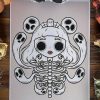 Accessories * | Discount Pvmpkin Art All Haunted Ghoul | Print