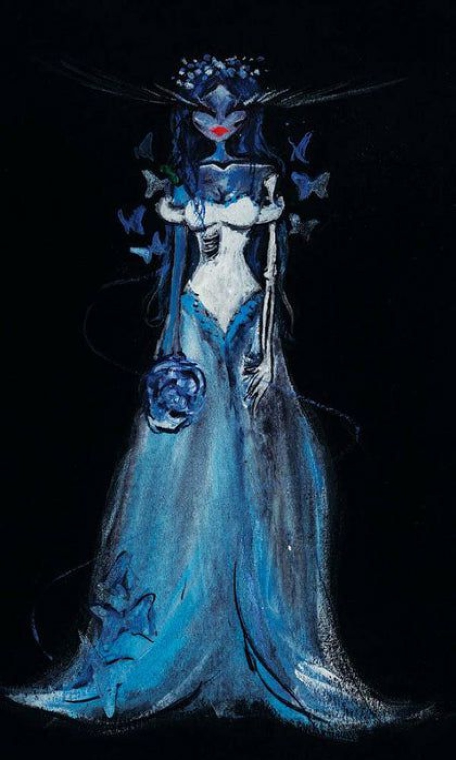 Pop Culture * | Top 10 Selin Ala Art Corpse Bride Emily [Burton Beauties] | Art Print