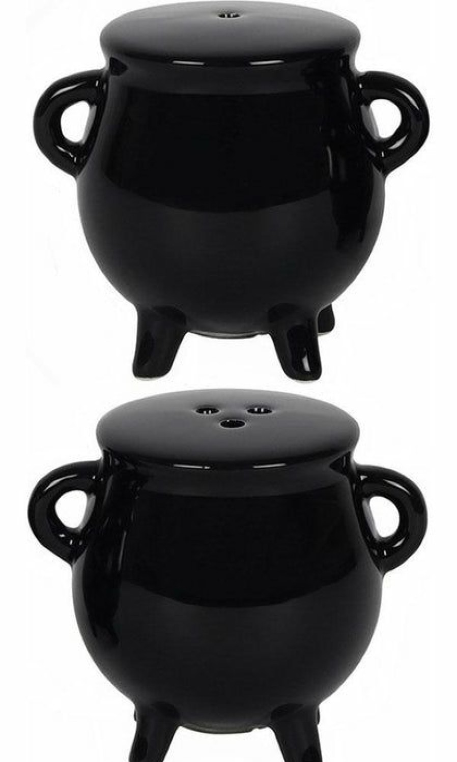 Homewares * | Budget Gothic Gifts Gothic Homewares Cauldron | Salt And Pepper Set