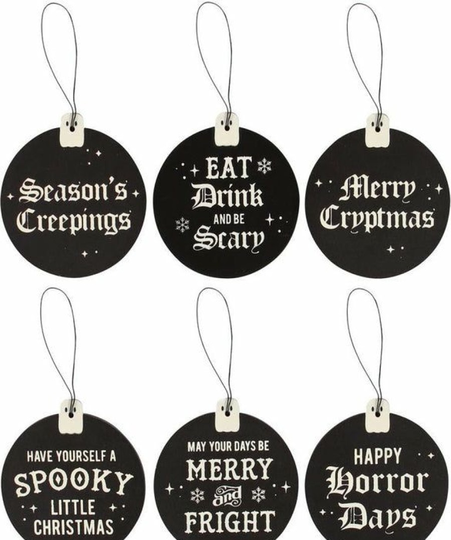 Pop Culture * | Discount Gothic Gifts The Nightmare Before Christmas Merry Cryptmas Mini | Hanging Sign*