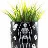 Homewares * | Cheapest Sourpuss Gothic Homewares Skeleton | Ceramic Planter