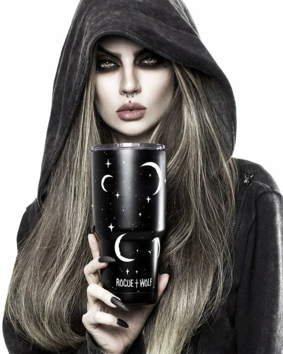 Styles * | Best Pirce Rogue And Wolf The Moon Moonlight | Insulated Tumbler"