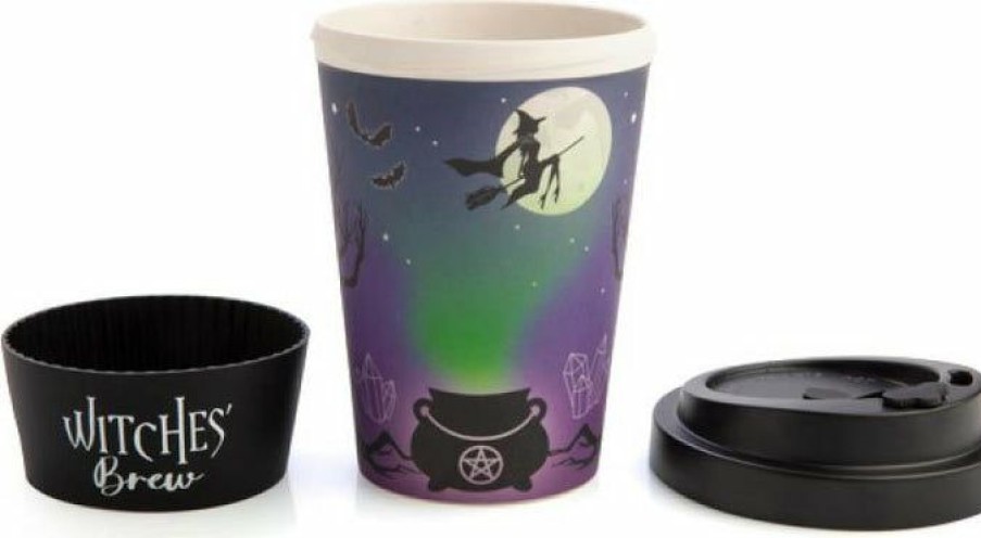 Homewares * | Promo Homewares Gothic Homewares Witches' Brew Eco-To-Go | Bamboo Cup