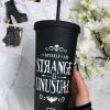 Homewares * | Deals Killstar Gothic Homewares Strange | Cold Brew Cup