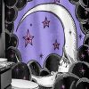 Styles * | Outlet Too Fast Apparel The Moon La Luna | Shower Curtain