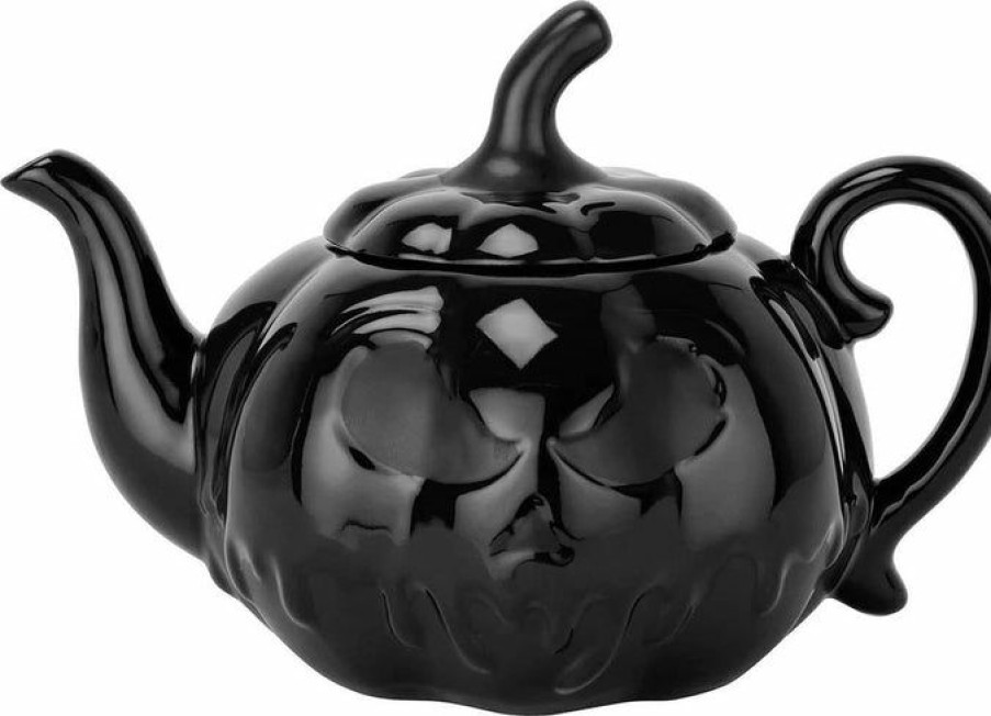 Styles * | Promo Killstar Halloween Jack O'Lantern | Teapot"