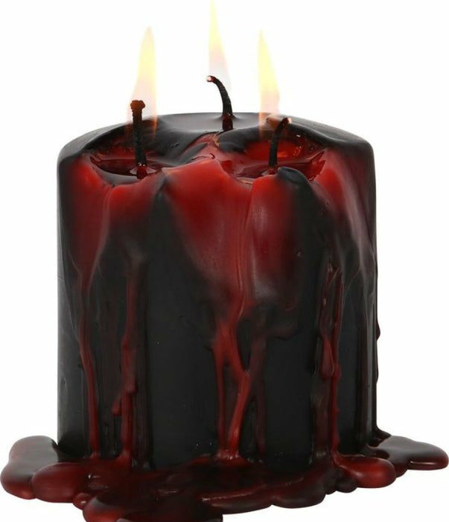 Homewares * | Hot Sale Gothic Gifts Gothic Homewares Vampire Blood [Small] | Pillar Candle