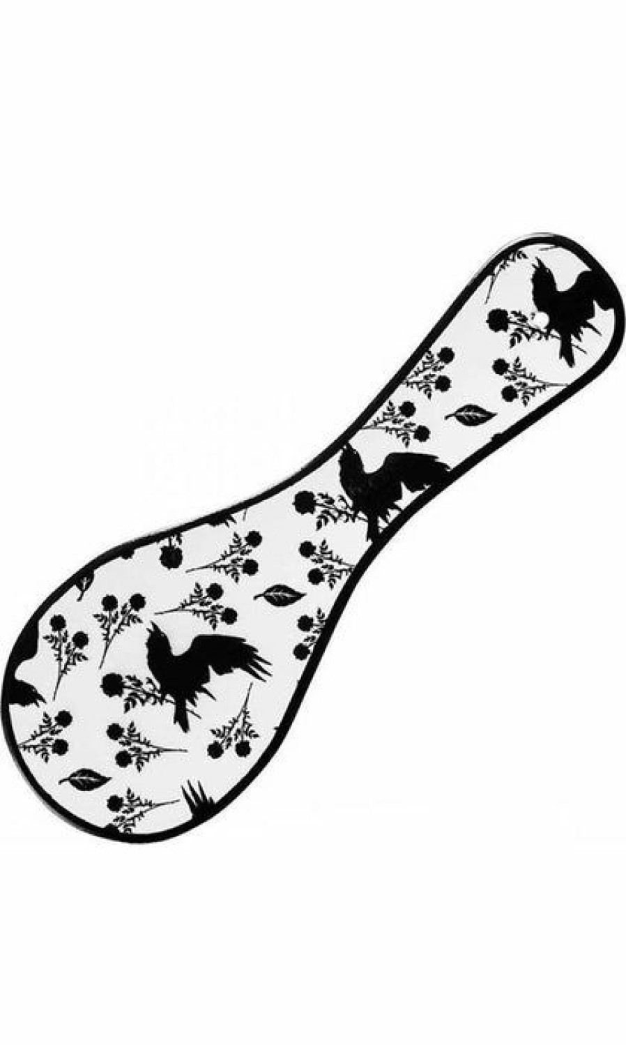 Homewares * | Best Pirce Alchemy Gothic Gothic Homewares Raven & Rose | Ceramic Spoon Rest