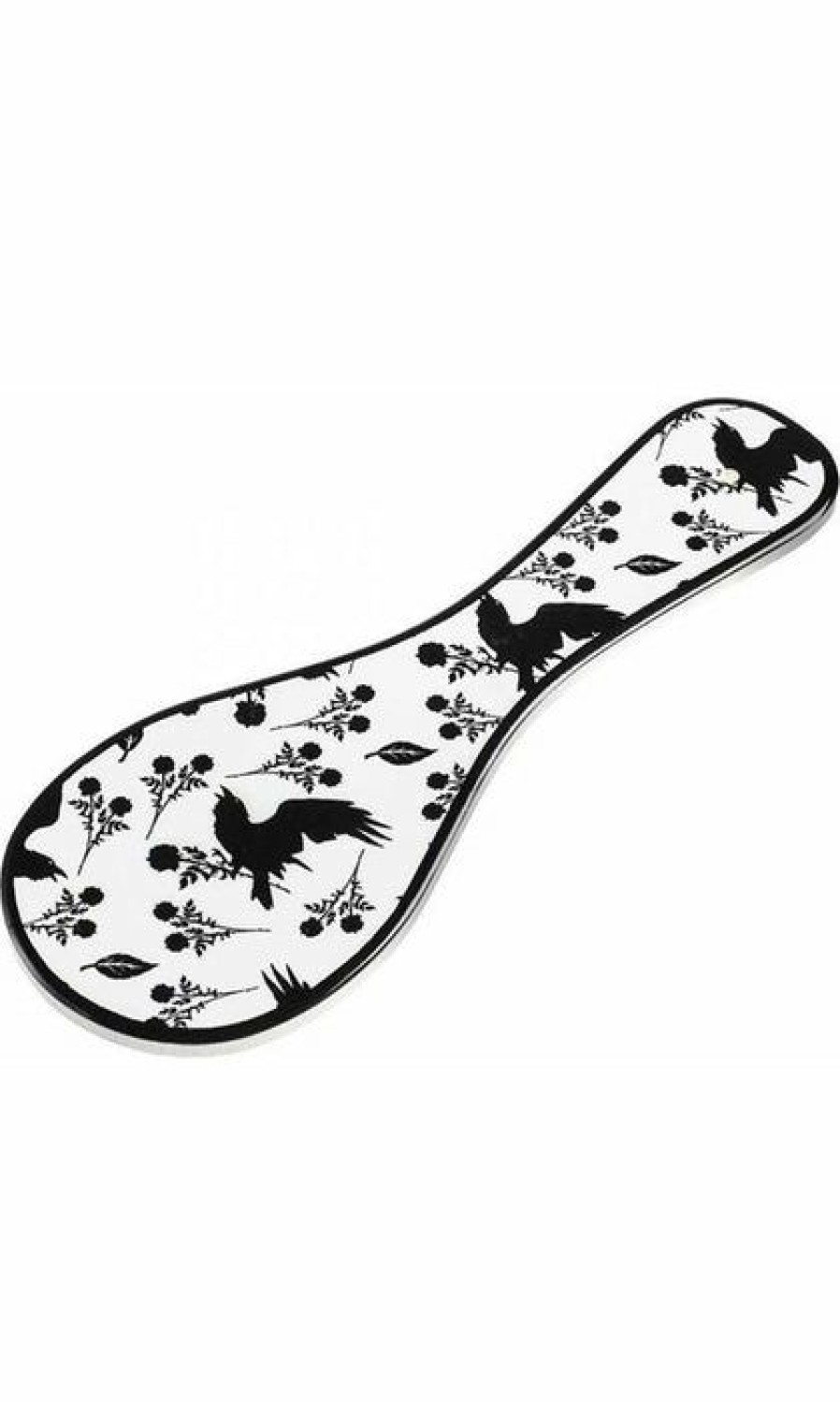 Homewares * | Best Pirce Alchemy Gothic Gothic Homewares Raven & Rose | Ceramic Spoon Rest