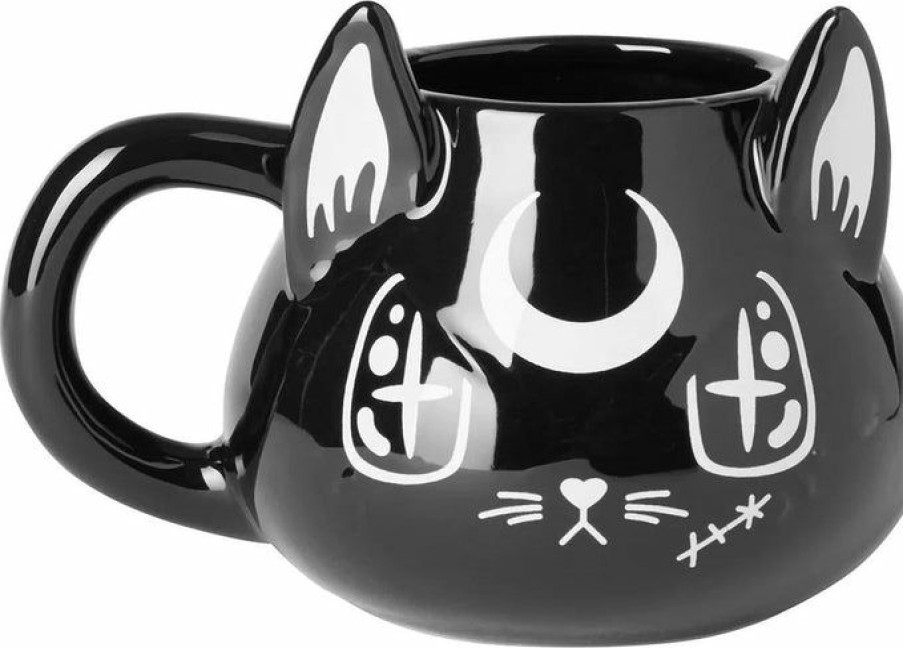 Homewares * | Best Reviews Of Killstar Gothic Homewares Evil Bunny | Mug*