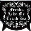 Accessories * | Buy Alchemy Gothic All Freaks Like Me | Cauldron Coaster`