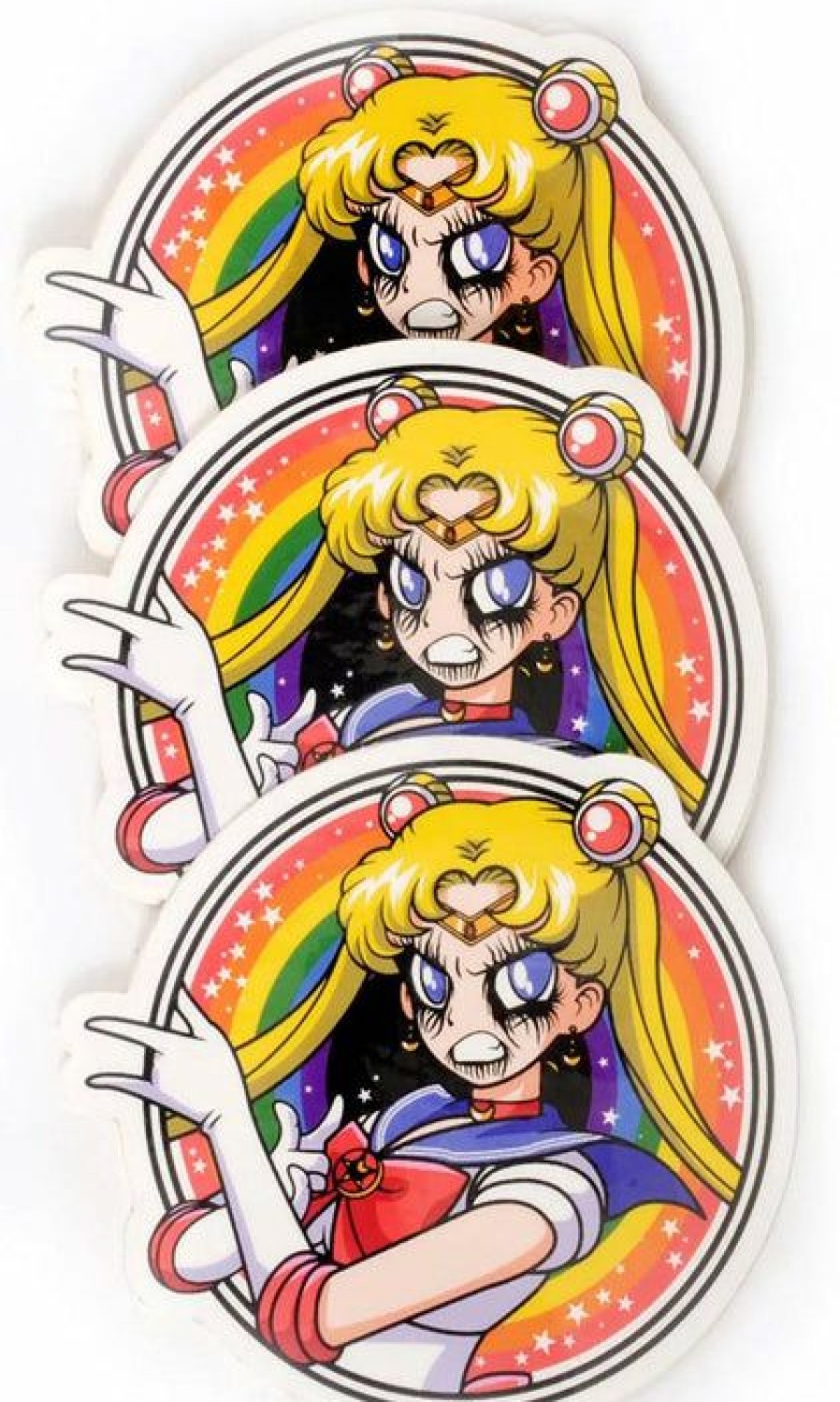 Pop Culture * | Cheap Vera'S Eyecandy Metal Sailor Moon | Cut Vinyl Sticker