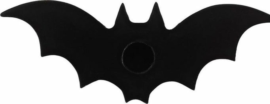 Homewares * | Best Pirce Gothic Gifts Gothic Homewares Bat | Spell Candle Holder