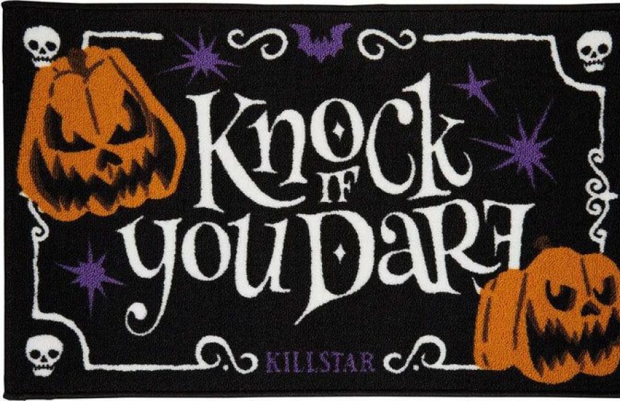 Styles * | Coupon Killstar Halloween Knock If You Dare | Doormat"