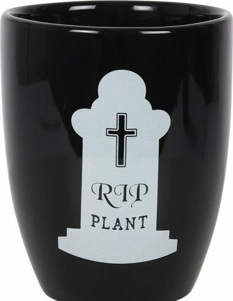 Accessories * | Best Pirce Gothic Gifts All Rip Plant | Gothic Plant Pot