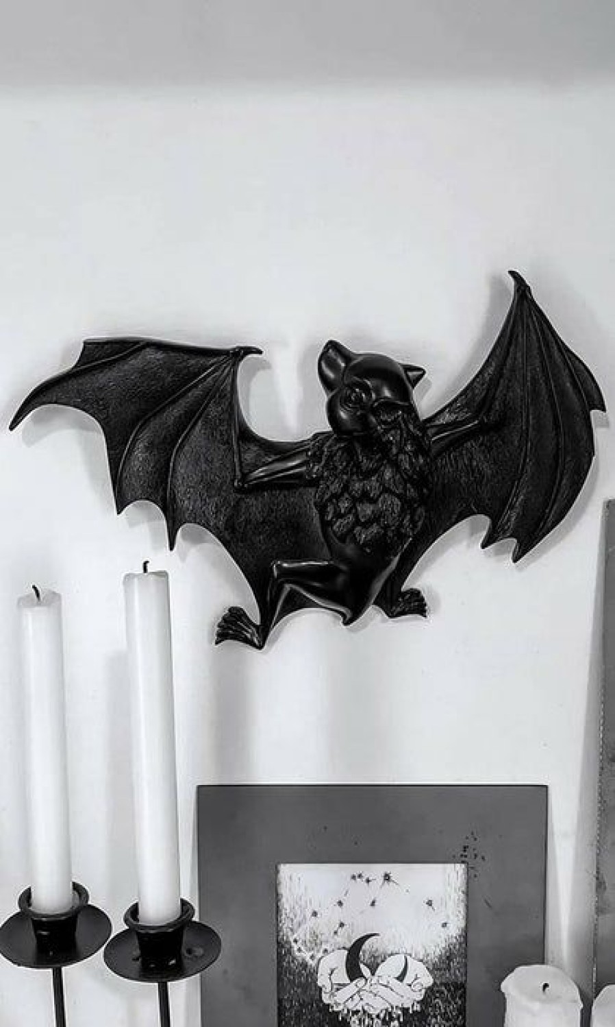 Styles * | Promo Killstar Bats Chipotera | Resin Plaque"