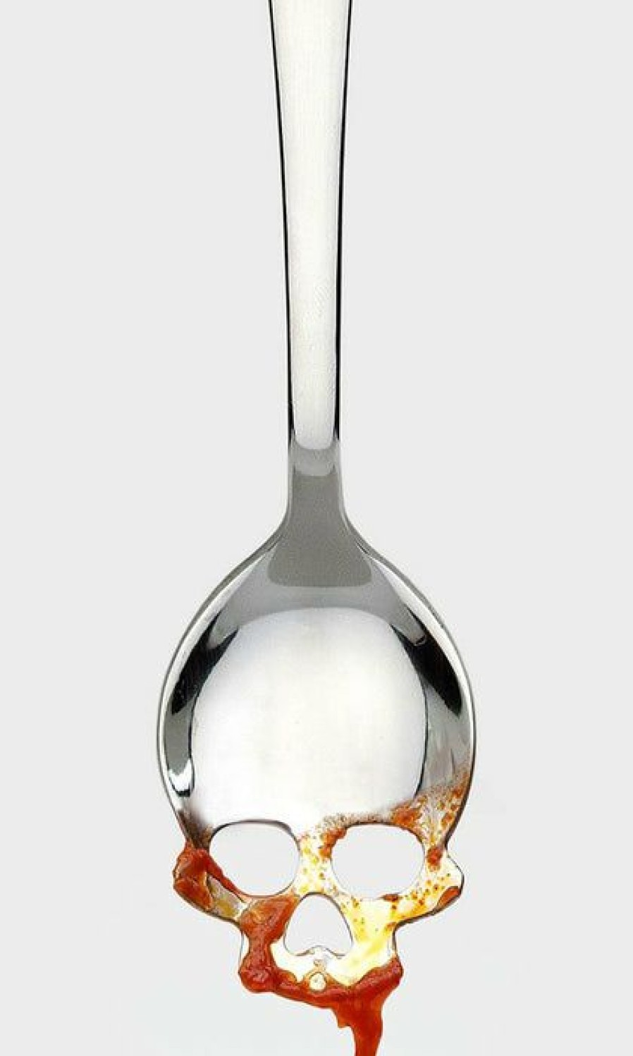 Homewares * | Budget Suck Uk Gothic Homewares Skull | Serving Spoon