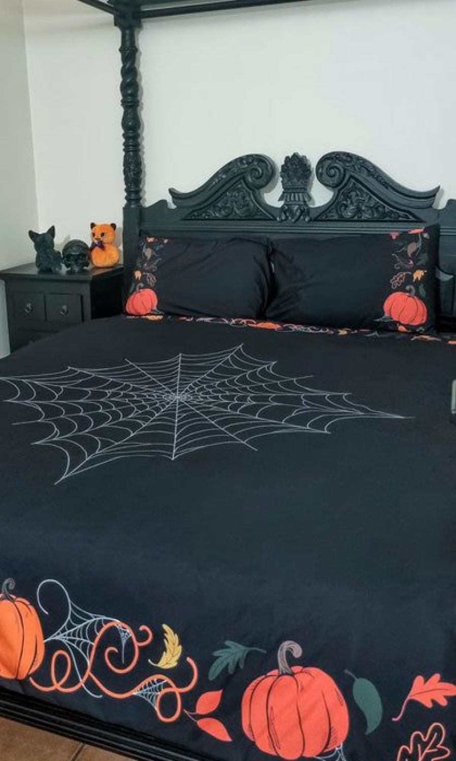 Styles * | Promo Hells Blankets Ghosts Haunted Hallows | King Quilt Set