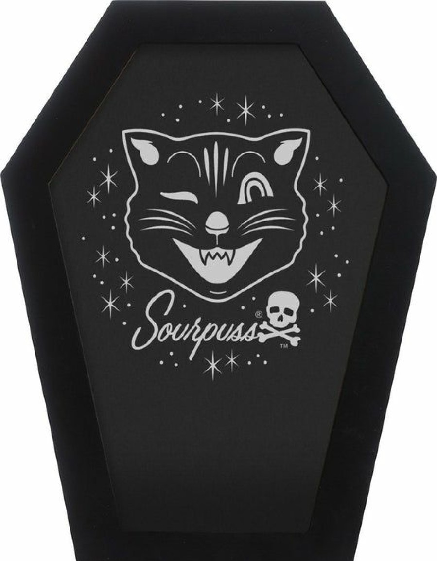 Styles * | Hot Sale Sourpuss Halloween Coffin | Frame